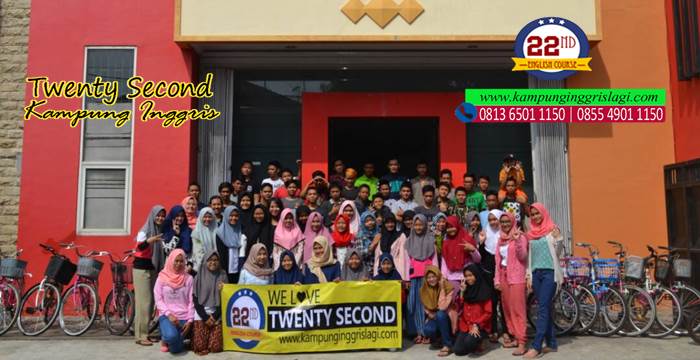 twenty second english course kampung inggris
